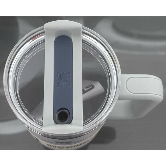 Stanley Quencher H2.0 FlowState 40oz Tumbler, SILVER FOIL - Picture 3 of 4